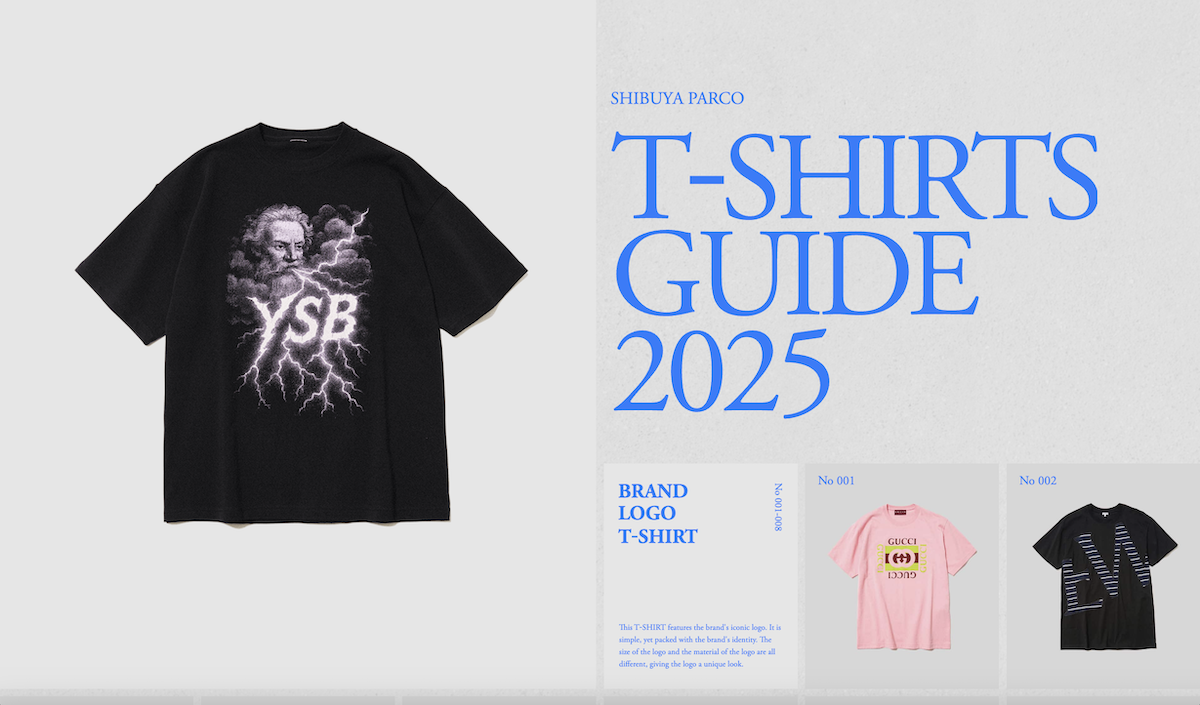 SHIBUYA PARCO T-SHIRT GUIDE 2025