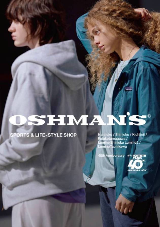 OSHMAN’S 40TH ANNIVERSARY